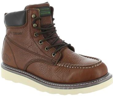 John Deere Built by Skechers Kadmiel-256131 - Mens 8 Brown Boot Medium