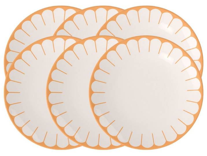 Villeroy & Boch Speiseteller Fleur soleil Speiseteller 26,5cm Set6