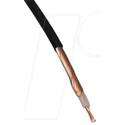 MLC 51-5 - Mikrofonleitung, trittfest, 1 x 0,5mm2, 5 m