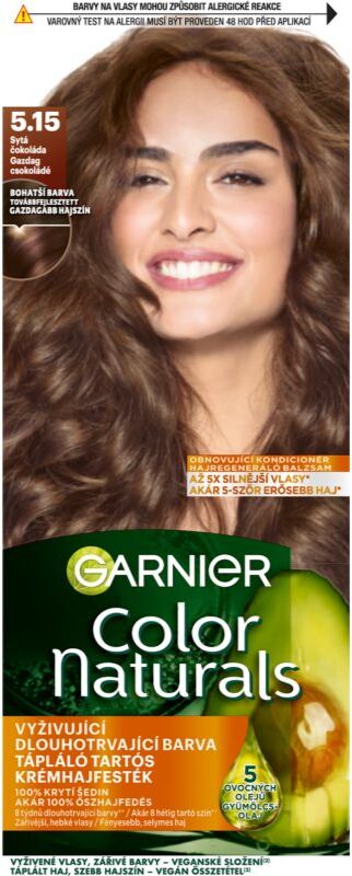 Garnier Color Naturals Creme coloration cheveux teinte 5.15 Rich Chocolate 1 pcs