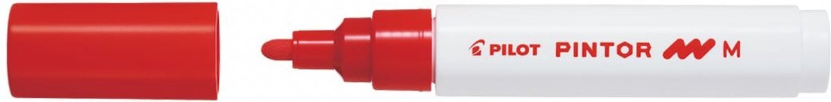Pilot Pintor markeerstift Rood, 1 stuk