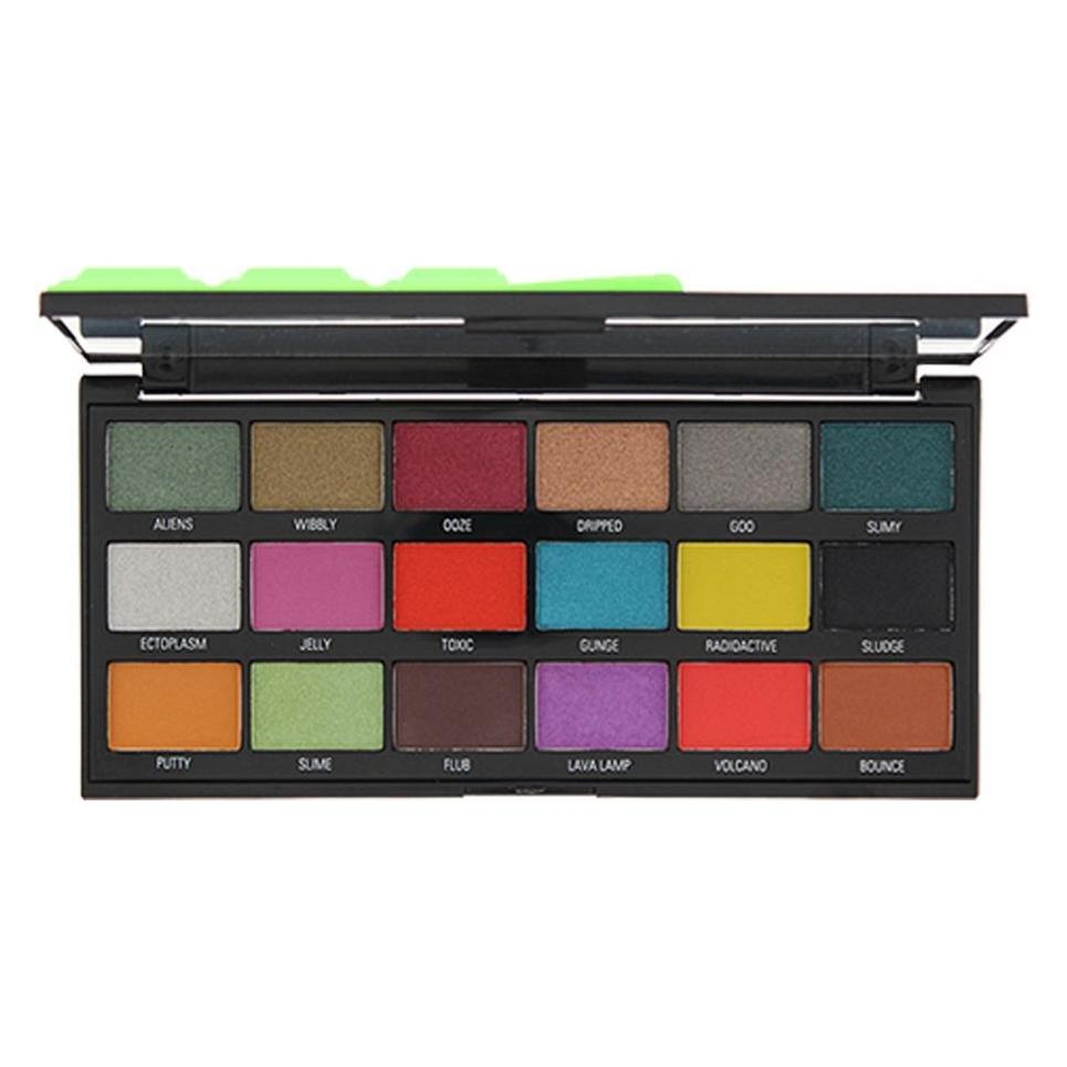 Makeup Revolution Revolution I Heart Revolution Slime Eye Shadow Palette 18 x 1g (24559707)