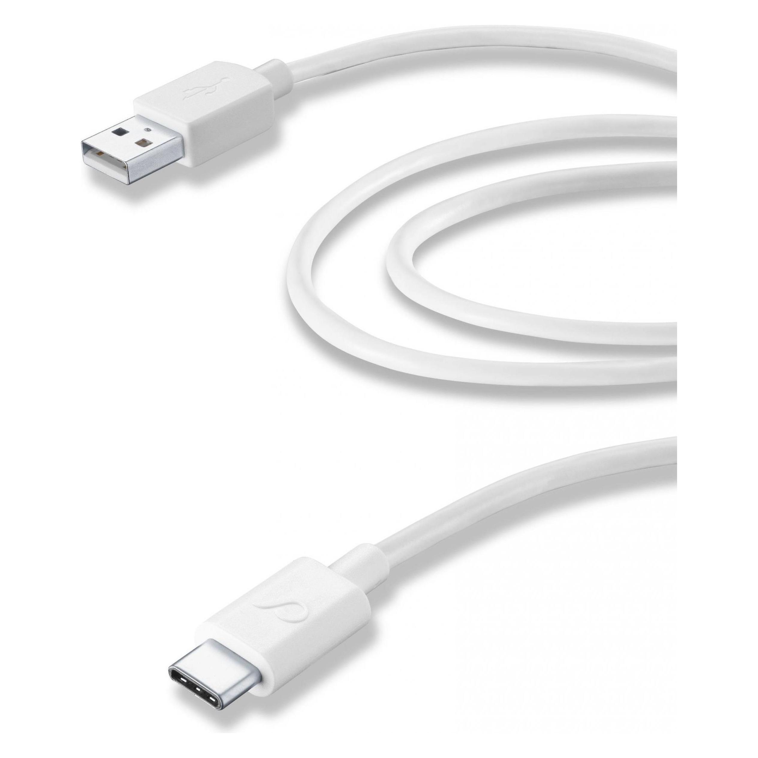 Cellularline Home (2 m, USB 3.2 Gen 1, 15 W) (USBDATACUSBC2MW)