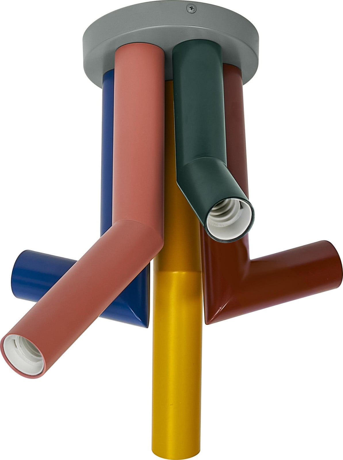 Osram Decor Straw plafondlamp, modern meerkleurig metaal, dimbaar, E27