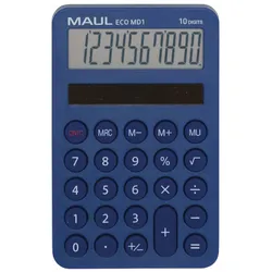 MAUL Taschenrechner ECO MD 1 blau