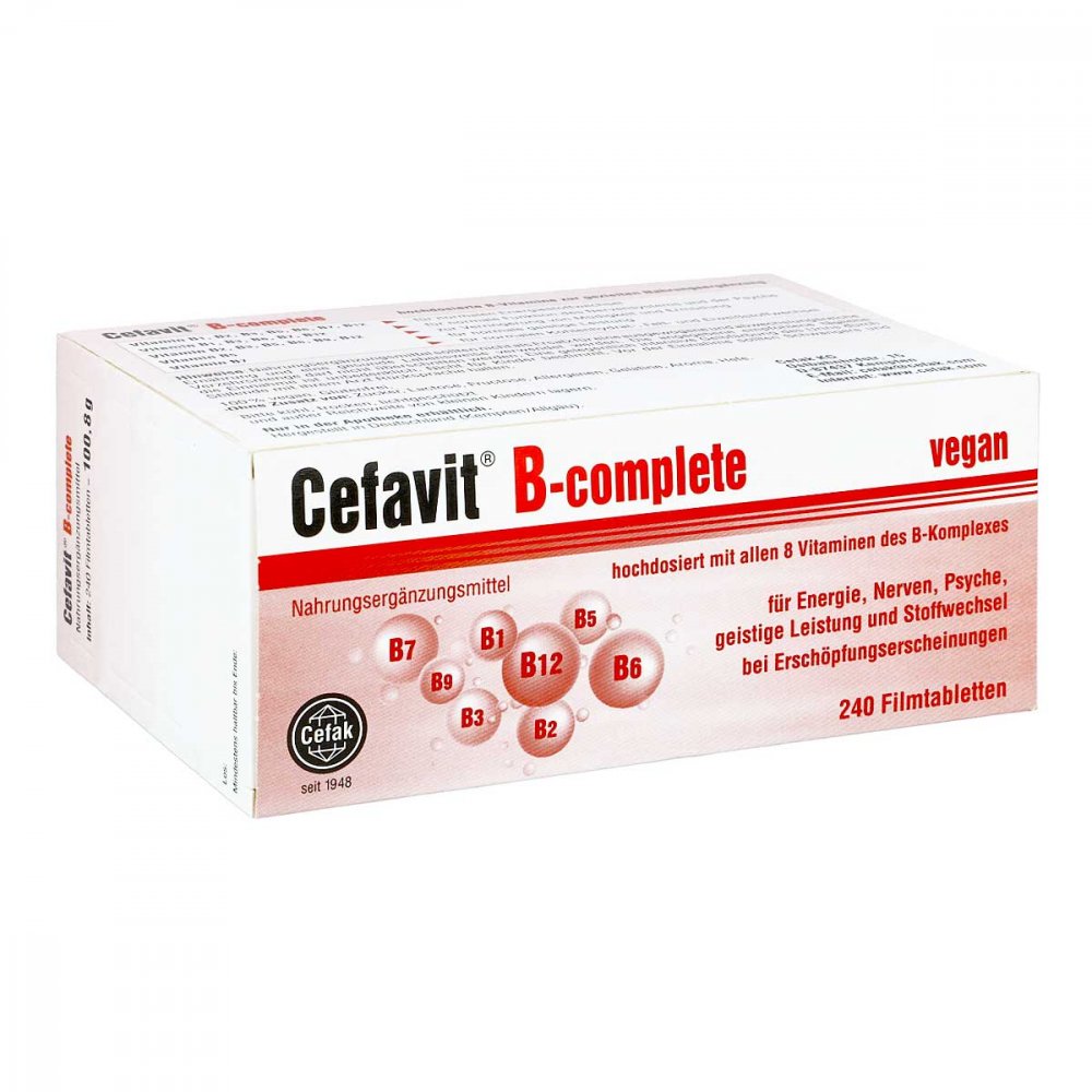 Cefak KG Cefavit B-complete Filmtabletten 15298548