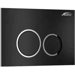 Roya 082 schwarze Toilettenfliese