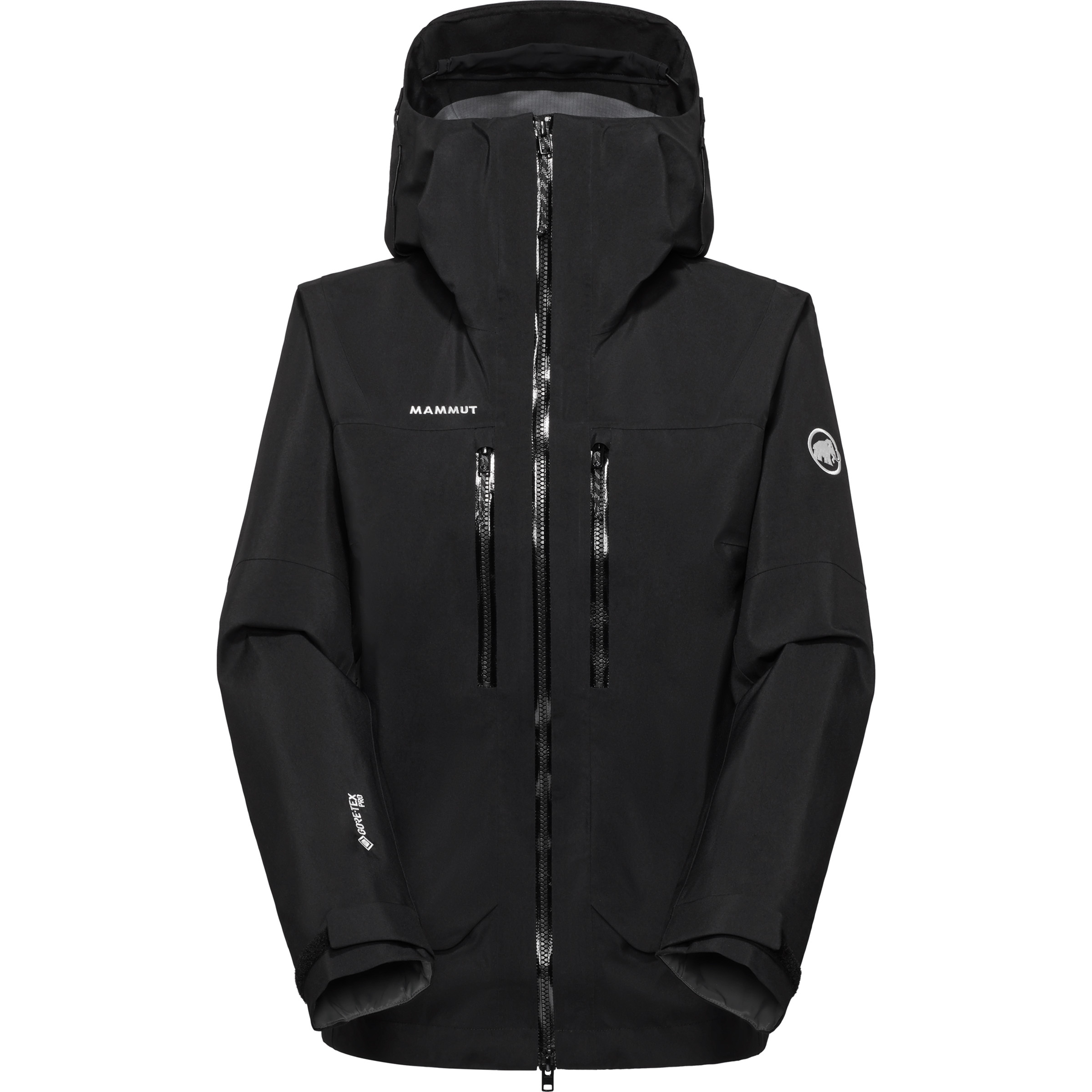 Mammut Crater Pro HS Damen Regenjacke schwarz Größe M Alpinklettern | Bergsteigen | Eisklettern Winddicht Wasserabweisend
