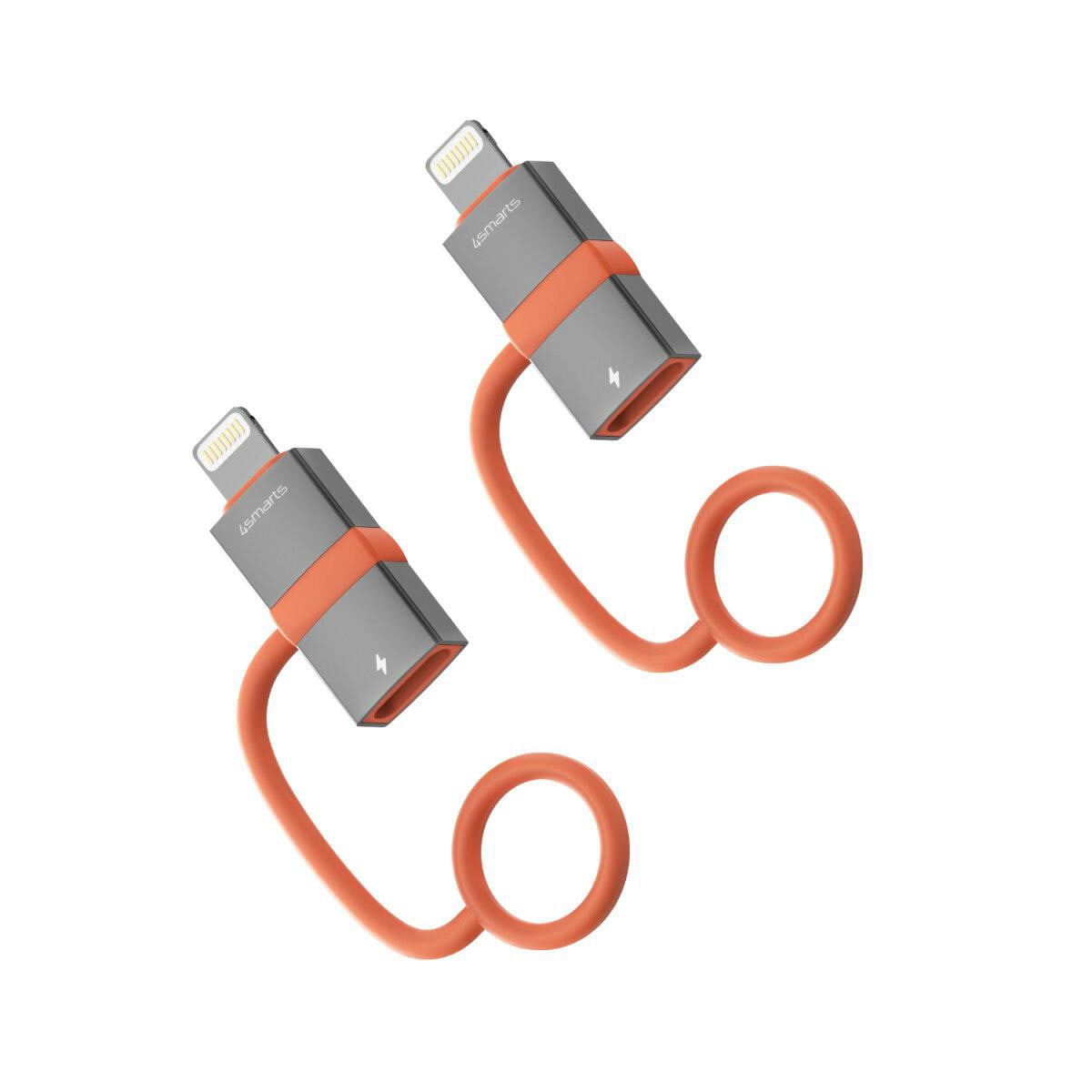 4smarts Adapter USB-C auf Lightning PD 27W, 2er Set 541522