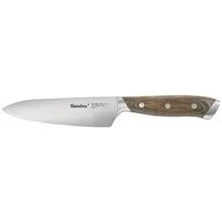 Metaltex Kochmesser Heritage, Länge: 280 mm, Holzgriff robuster, genieteter Griff aus Pakka Holz, mit hochwe, Küchenmesser