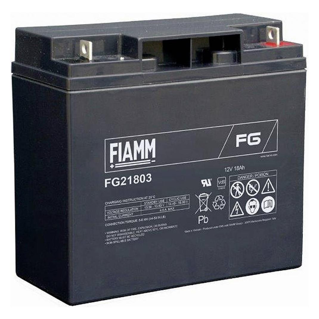 Fiamm FG21803 102458 Bleiakku 12 V 18000 Blei-Vlies (AGM) (B x H x T) 76 x 167 x (1 Stk., Gerätespezifisch) (102458)