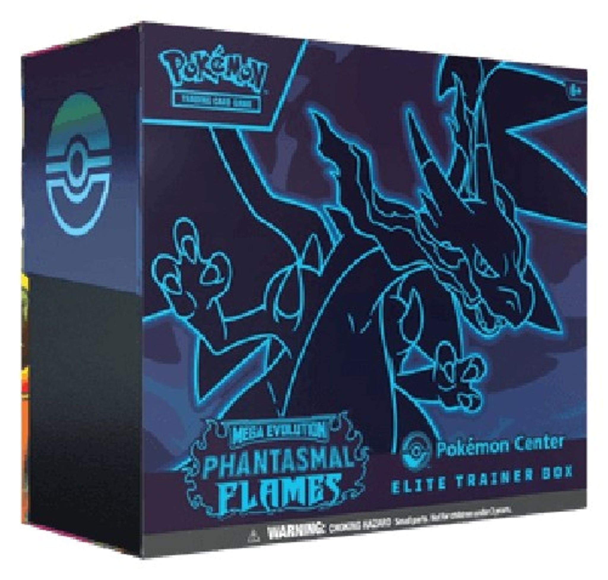 Pokemon Phantasmal Flames Pokémon Center Elite Trainer Box