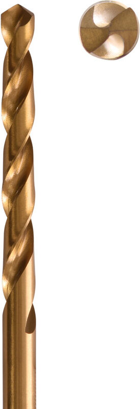 Labor HSS-titanium metaalboor geslepen 2x49mm (2 Stuks)