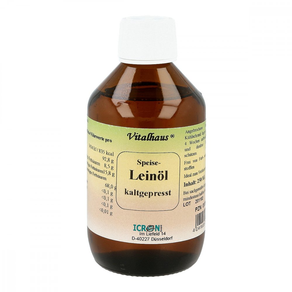 Axisis GmbH Leinöl Kaltgepresst Vitalhaus 01295351