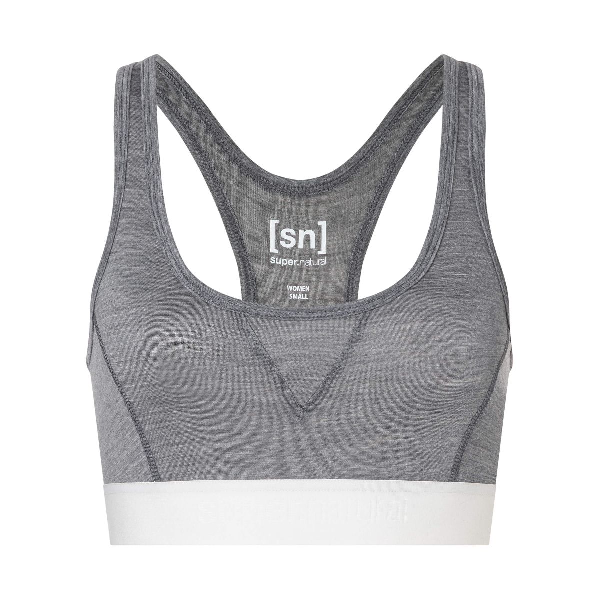 Super.Natural W BIO Semplice Bra cashmere grey melange (55F) L SNW02695055FL