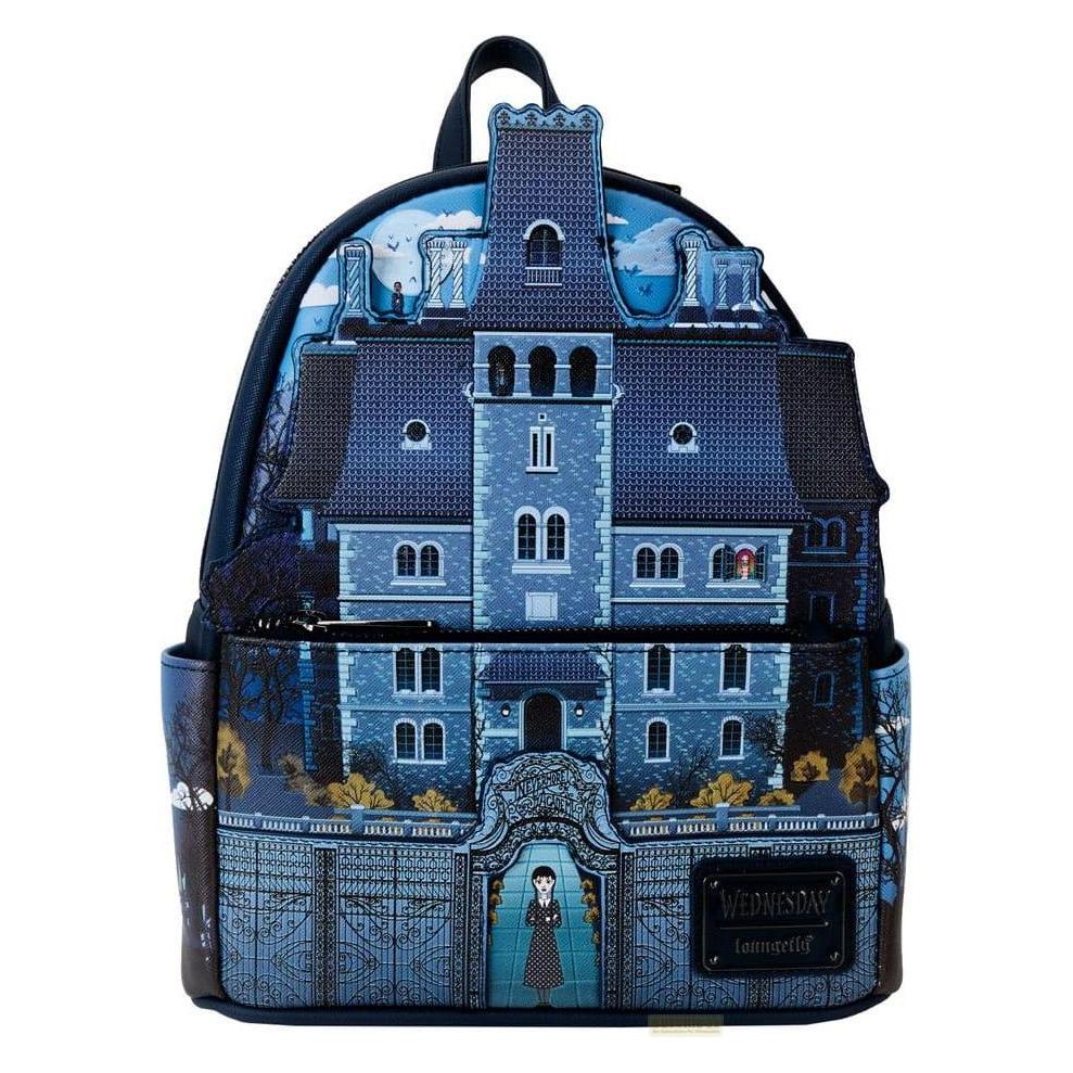 Loungefly Wednesday by Rucksack Mini Nevermore Academy (LFWEDBK0006)