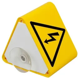 EICHNER 25er-Pack Dachaufsteller mit Blitz-Symbol gelb