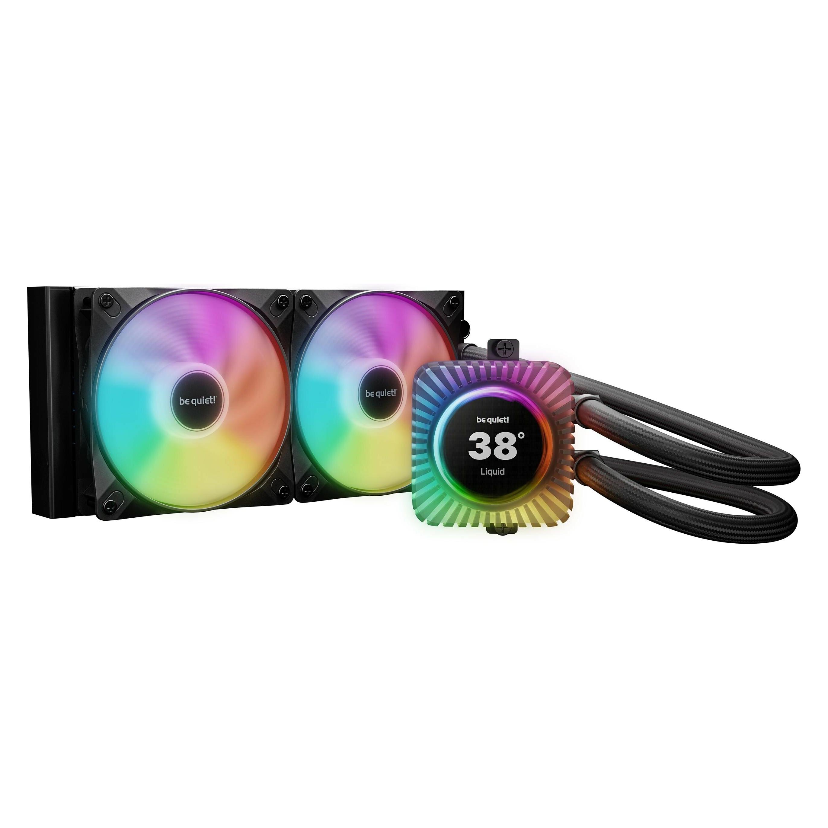 be quiet! Light Loop IO LCD 240mm (schwarz) (BW034)