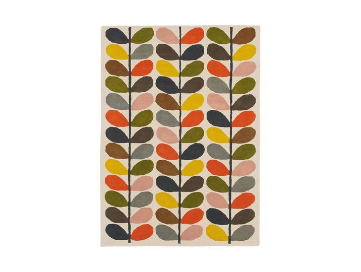 Designer Teppich „Classic Multi Stem“ - handgetuftet, aus 100% reiner Schurwolle 200 x 280 cm ORLA KIELY