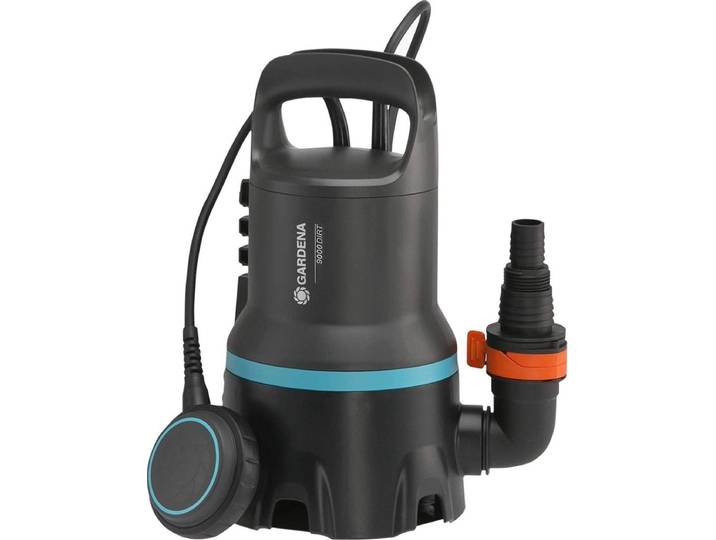 GARDENA Vuilwaterpomp 9000 24\,3 X 31\,7 Cm Rvs Zwart