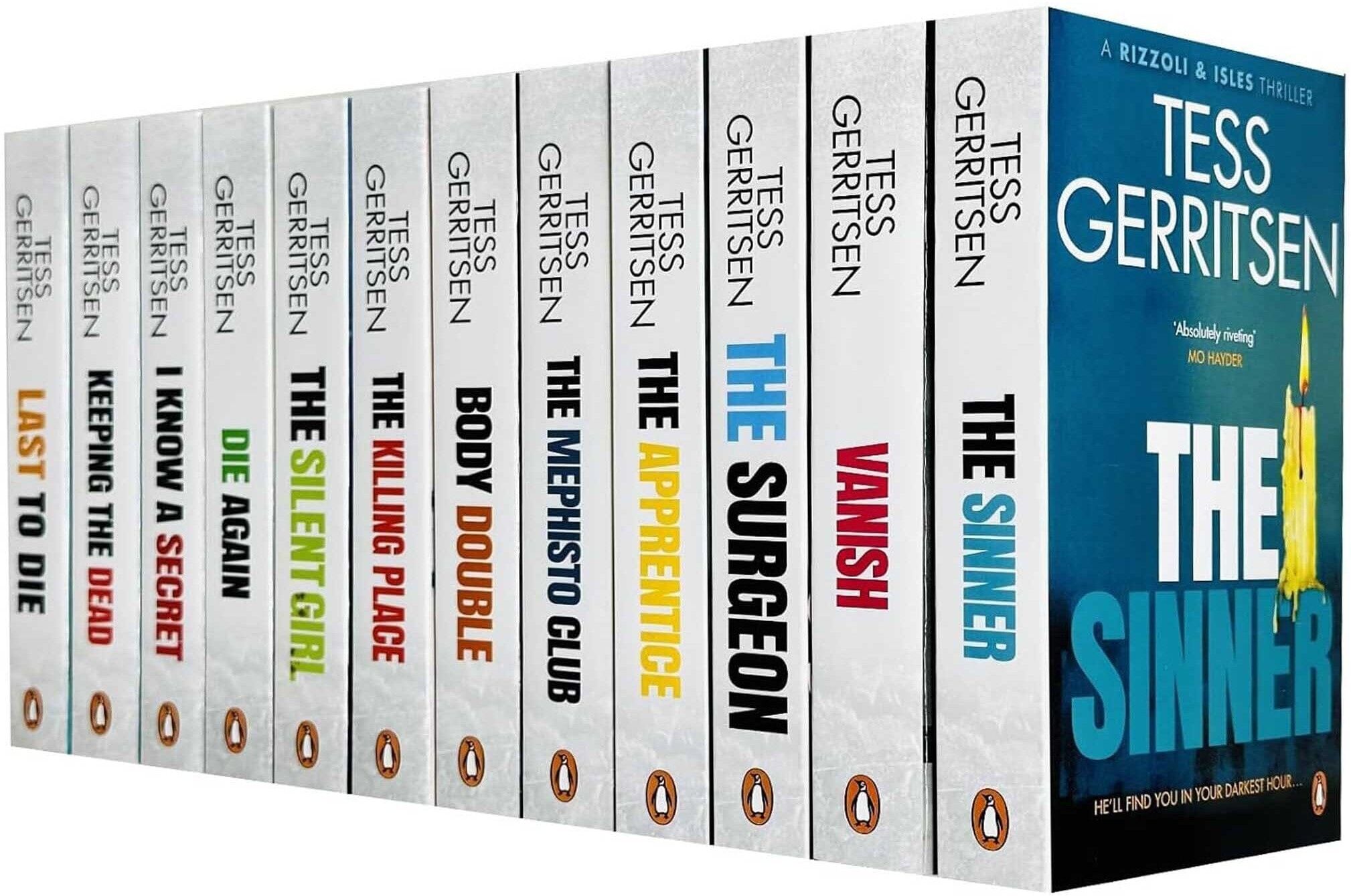 Rizzoli & Isles Series By Tess Gerritsen (Book 1-12) Collection 12 Books Set - Fiction - Paperback Penguin