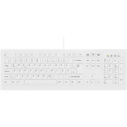 Active Key MedicalKey AK-C8100 Sanitizable (DE, Kabelgebunden), Tastatur, Weiss