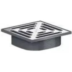 Dallmer, Duschrinne, Aufsatz DallDrain Pure, 150 x 150 mm (150 mm)