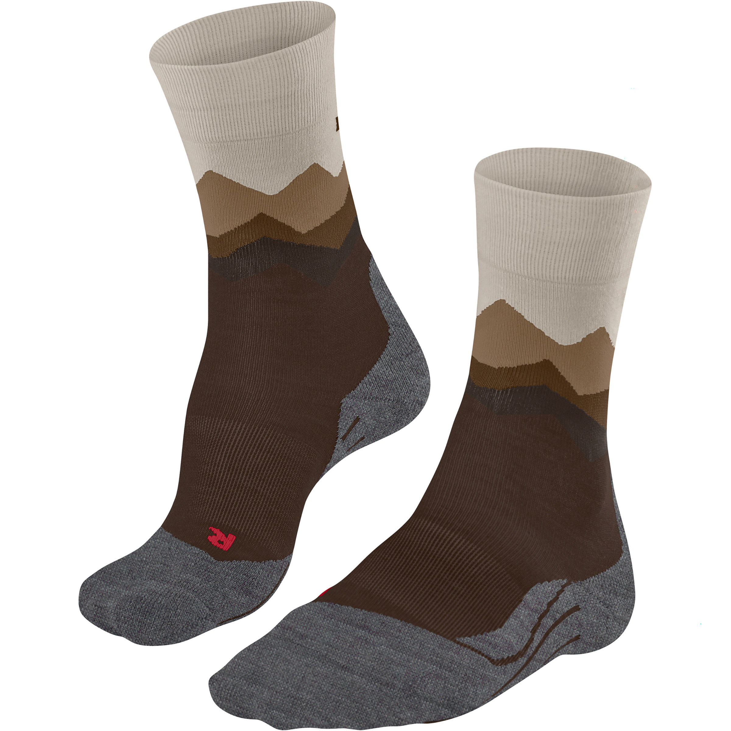 Falke TK2 Crest Herren Wandersocken chestnut Größe 44 Camping Atmungsaktiv