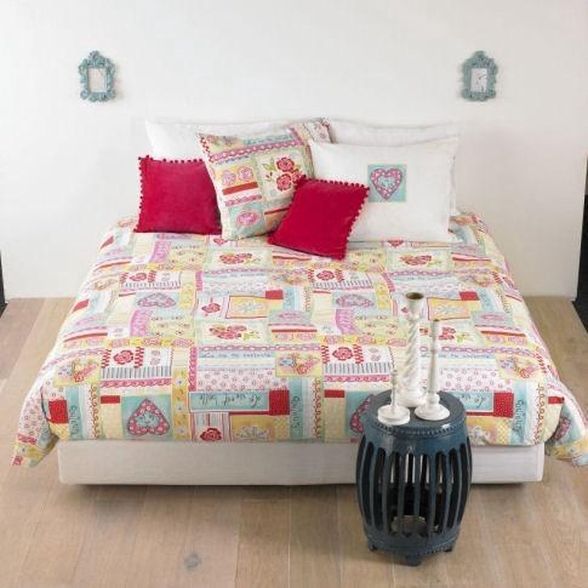 Jet C' est La Vie Dekbedovertrek Litsjumeaux Multi 240 x 220 cm