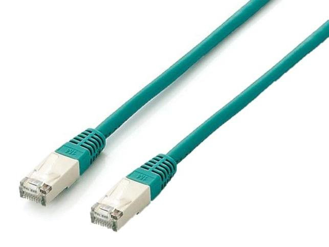 Equip Patchkabel Cat6A S/FTP 2xRJ45 1.00m groen