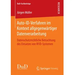 Auto-ID-Verfahren im Kontext allgegenwärtiger Datenverarbeitung, Fachbücher von Jürgen Müller