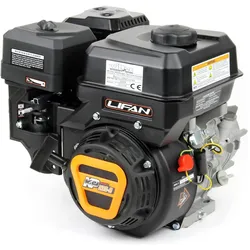 Wiltec, Zubehör Gartenmaschinen, LIFAN KP230-R 22mm Benzinmotor Einzylinder 6,5PS Motor Ölbadkupplung Baumaschine