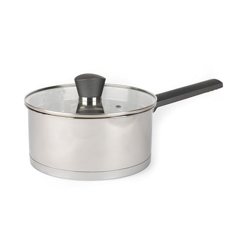 Russell Hobbs Excellence Collection Non-Stick Steel Pan met Gietrand, 20 cm, Geschikt voor Inductie, PFOA-vrij