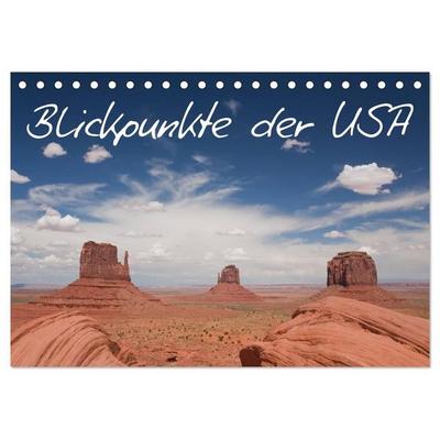 Blickpunkte der USA (Tischkalender 2027 DIN A5 quer), CALVENDO Monatskalender