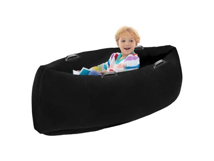 XLYLKS Peapod Sensorischer Stuhl, 152,4 cm, aufblasbarer Autismus-Sinnes-Stuhl, bietet sensorische Entlastungstherapie für Kinder ab 3 Jahren mit besonderen Bedürfnissen, Spiele und Leseliegen