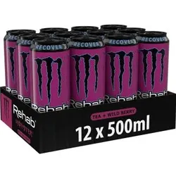 Monster Energy Rehab Tea Wild Berry 12x 500ml