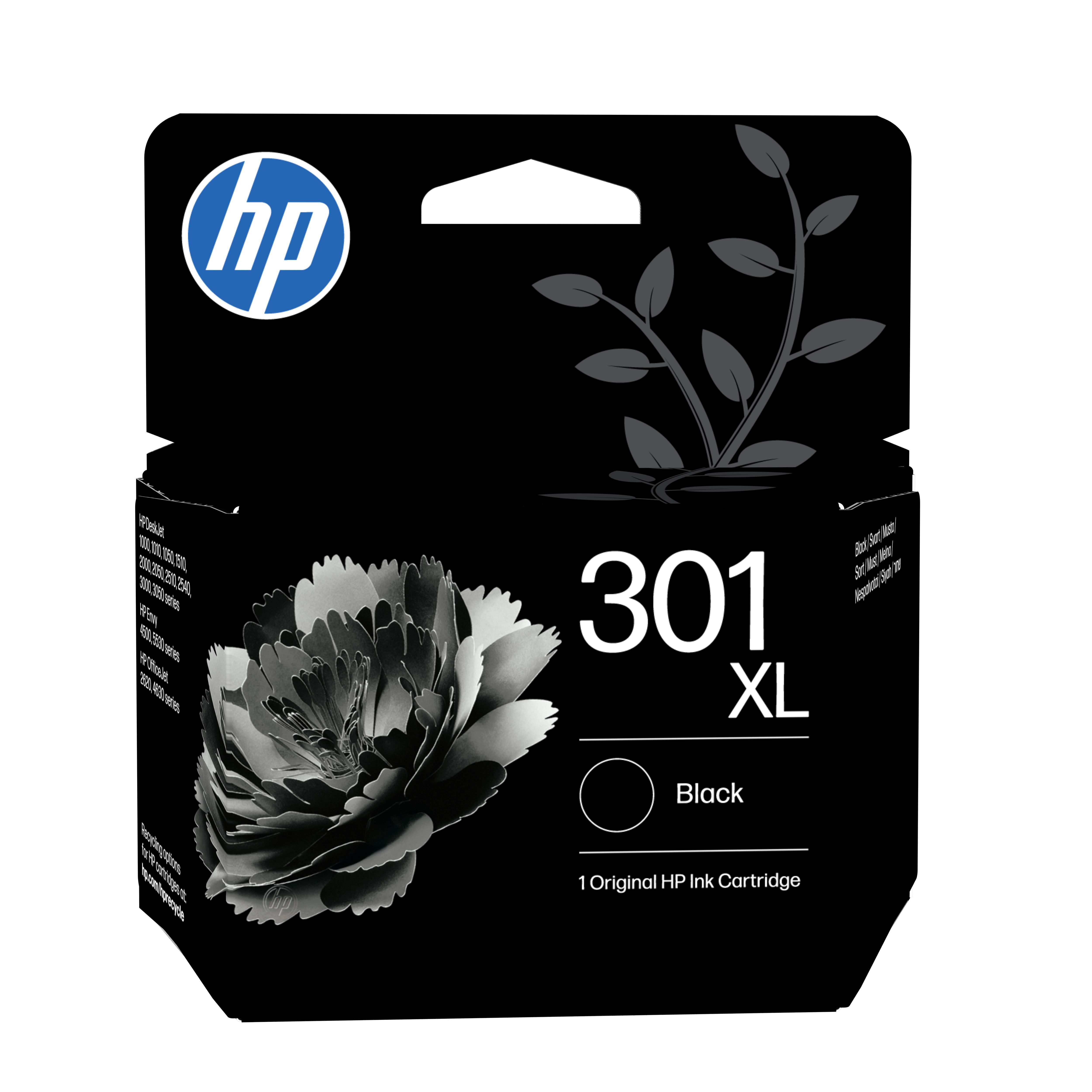 HP Nr.301XL originale Druckerpatronen Schwarz 8 ml 360 Seiten CH563EE
