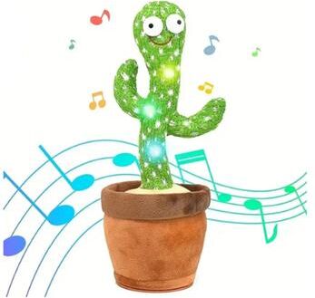 JoyToys Dancing Cactus Toy With Talking, Singing, Recording & LED Lights For Kids Dancing Cactus Toy With Talking, Singing, Recording & LED Lights For Kids