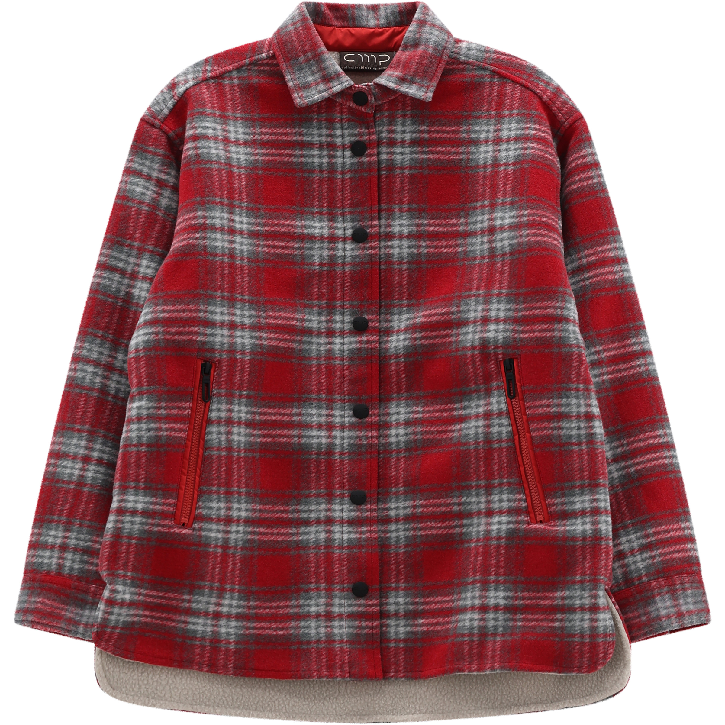 CMP Collective (of) Moving People Damen Isolationsjacke rot Größe L Lifestyle Isolierend