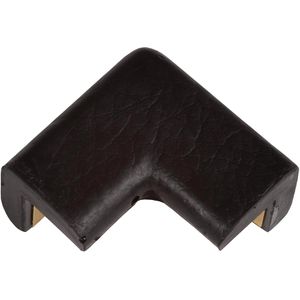 Knuffi Schutzprofil Typ E 2D, Winkel, PEE-10812, selbstklebend, Außenecke zweischenkelig, schwarz, 45 x 45mm, Eckenschutz