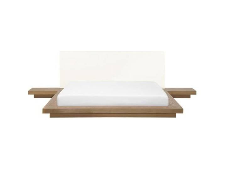 Beliani - Lit japonais marron clair 160 x 200 cm ZEN