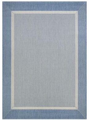 Couristan "Frontera Rectangle Rug, 5'3"" x 7'6"", Federal Blue"