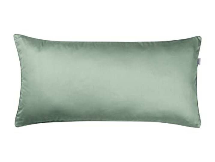 Schöner Wohnen Kollektion Pure Beddengoed, 40 x 80 cm, salie, beddengoed, katoen, beddengoedset, kussensloop, 2-delig
