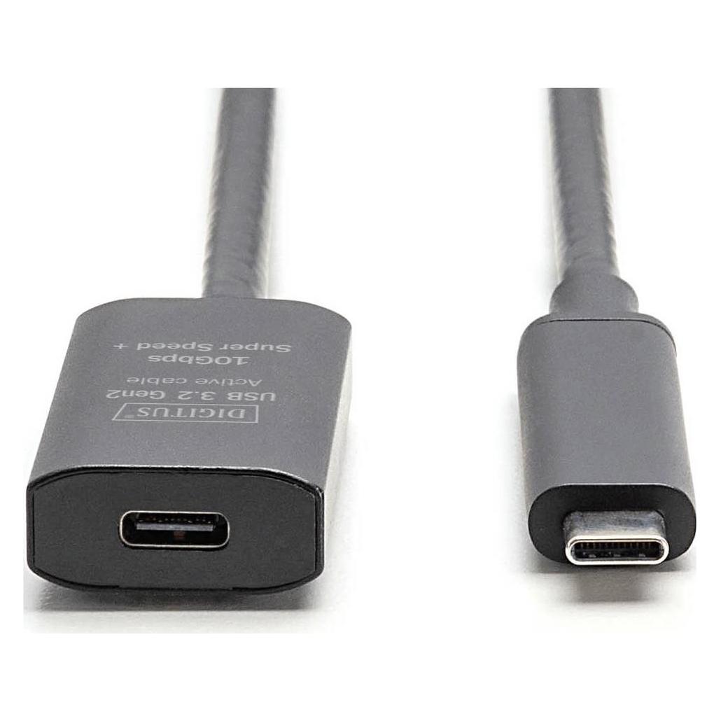Digitus USB C - USB C (5 m, USB 3.2 Gen 1, USB 3.2 Gen 2, 5 W) (DA-73112)