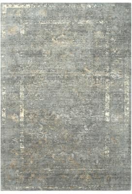 Alora Decor Essential Blue, Grey, and Cream Classic Wool Blend Rug