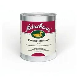 Naturhaus Farbkonzentrat für Öle / Abtönöl Blau - 0,1 l Dose