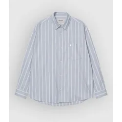 Carhartt WIP Beale Hemd beale stripe / gntl blu / wht Gr. XL