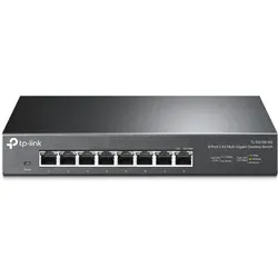 TP-Link 8-Port 2,5G Desktop Switch TL-SG108-M2 Unmanaged (8 Ports), Netzwerk Switch, Schwarz