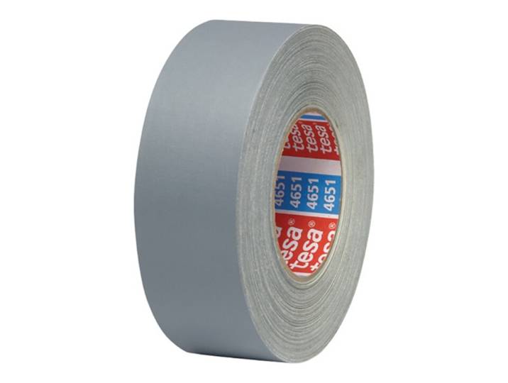 Tesa - Adhésif Toilé Band® Premium 4651 Gris Longueur 50 M Largeur 50 Mm