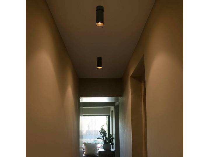 FARO BARCELONA LED-Spot Stan, schwarz Stan, schwarz, für Wohn- / Esszimmer, Aluminium, Modern, LED Deckenlampe